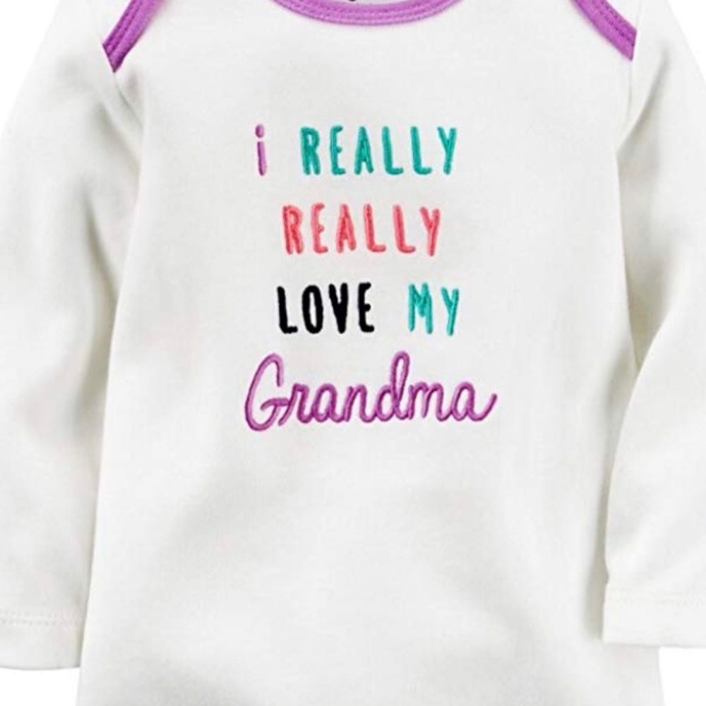 ‘I Really Really Love My Grandma’ Onesie!